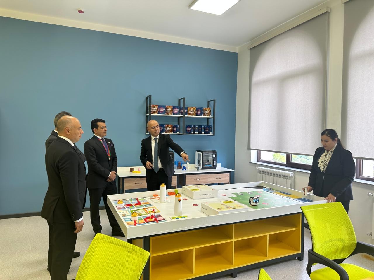 Nazirlə ICESCO-nun Baş direktoru Şuşa məktəbi və Qarabağ Universitetində - FOTOLAR